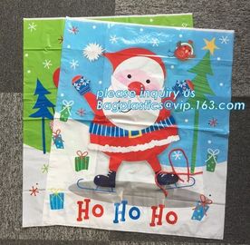 LDPE Plastic Christmas House Giant Poly Sack For Gift Bike Bag Cheap Price Christmas Decoration Santa Bag bagplastics ba