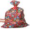 Set of 3 60&quot;x72&quot; Christmas Gift Bags Jumbo/Giant Bike Bag,LDPE christmas red sack plastic jumbo bike/bicycle gift bag