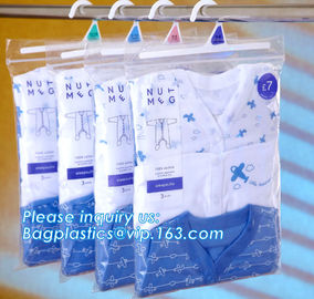 HANGER HOOK BAGS,GARMENT BOTTON CLOSURE BAGS, EVA FROST DRAWSTRING BAGS, VINYL HANGER HOOK BAG GARMENT LAUNRY BAGS BAGEA