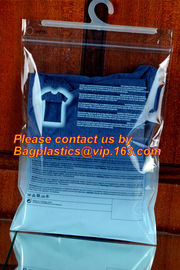 VINYL HANGER HOOK BAGS, UNDERWEAR PACKING, HANGER HOOK PLASTIC BAGS, HANGER ZIPPER BAGS, HANGER SLIDER BAGS BAGPLASTICS