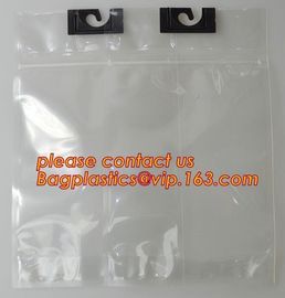 Plastic bags for hair extensions brazilian human hair sew in weave/pvc hair extension hanger bags with logo/pvc hair