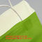 Promotional paper bag in fancy paper and foil logo, Fashion gift paper bag with ribbon handle, Special handle design pap