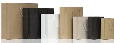 High-End Luxury Unprinted Cardboard Shopping Black Paper Carrier Bag with Rope Handle,Glossy cardboard luxury paper garm