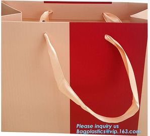 Luxury Recycled Custom Printing Logo Paper Shopping Bag Wholesale Paper Carrier Bag,wedding paper gift candy carrier bag