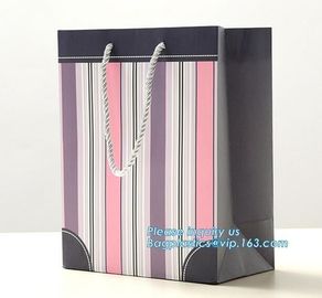 Eco friendly bank famous brand paper luxury carrier bag,Luxury Custom Shopping Rope Handle Paper Carrier Bag, bagease