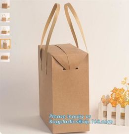 Low Cost Ribbon Handle Gift Carrier Custom Made Design Logo Print Luxury Paper Shopping Bag,carrier colourful Paper Bags