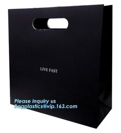 Factory price wholesale machine made laminated luxury paper carrier bags originality paper shopping bag with different h