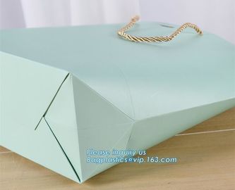 Wholesale Fancy Design Black Paper Bag For Packaging, Luxury Custom Printing Paper Carrier Bag,Gloss Laminated Luxury Ro