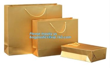Luxurious design brown foldable flat handle kraft paper bag,Custom design luxury famous brand packaging paper bag with c