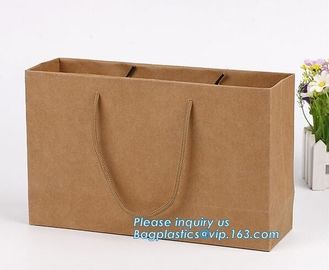 Luxury customized gold foiled logo paper shopping bag with handle,carrier bags,High Quality Luxury litho printing handma