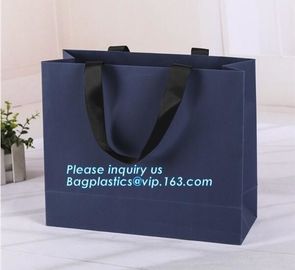 Promotional Custom Logo Printed Clothing Packaging Luxury Gift Carrier Shopping Gift Paper Bag,Shopping Paper Pag Luxury