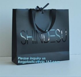 Customized luxury wedding favor bags elegant high grade carrier gift bag pretty eco friendly paper shopping bag, bagease