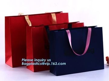 Customized luxury wedding favor bags elegant high grade carrier gift bag pretty eco friendly paper shopping bag, bagease