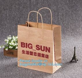 White Carrier Bags with Flat Handles,Wholesale Toy Washable Kraft Craft Paper Storage Bag,printed pink paper shopping gi