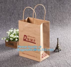 White Carrier Bags with Flat Handles,Wholesale Toy Washable Kraft Craft Paper Storage Bag,printed pink paper shopping gi