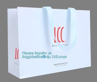 White Carrier Bags with Flat Handles,Wholesale Toy Washable Kraft Craft Paper Storage Bag,printed pink paper shopping gi
