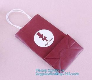 Luxury fashion customized ribbon handle black white gift paper shopping bag,Grey Rope Handled Wine glass Carrier bag wit