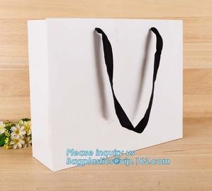 High End Luxury Retail Gift Shopping Carrier Custom Printed Paper Bags Imported From China Wholesale, bagplastics, bagea
