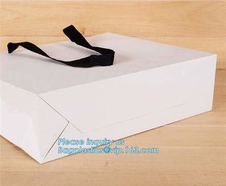 High End Luxury Retail Gift Shopping Carrier Custom Printed Paper Bags Imported From China Wholesale, bagplastics, bagea