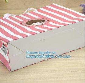 Luxury jewelry gift bag small paper carrier storage bag with box,Custom Personalised Unique Logo Luxury Blue Gift Shoppi