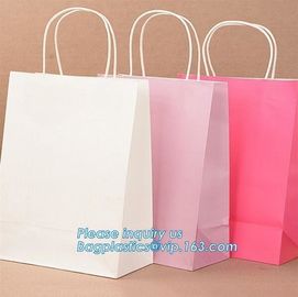 luxury hot stamping logo fancy paper flower carrier bag,Paper Gift Carrier Bags with Rope Handles in Large / Medium / Sm