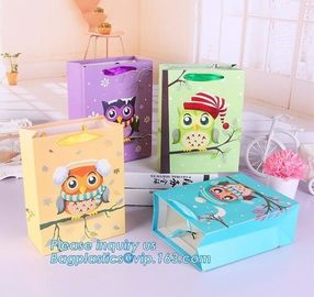 paper carrier bags with logo printing,Popular New Style Fashion Shopping Carrier Paper Gift Bag,Design With Logo from Ch