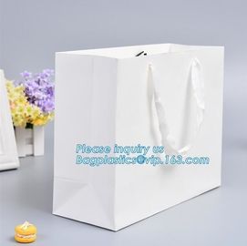 Custom Luxury Merchandise Shopping Carrier Paper Clothing Packaging Bag With Own Logo Printing,Luxury Gift Bags Carrier