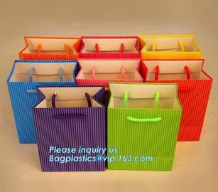 Custom Small Black Personalized Cheap Luxury Wine Glass Carrier Gift Paper Bag With Handle,Retail Gift Shopping Carrier