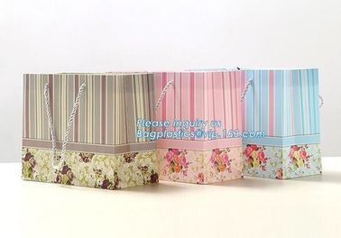 Luxury Retail Carrier Paper Shopping Packaging Bag for Clothes,Eco-friendly custom printing luxury paper wine carrier ba