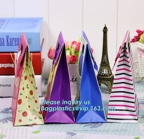 Full printed Luxury Paper Gift Bags Paper Carrier Bag Party Bag with Rope HandlesPersonalized Large Luxury Gift Shopping