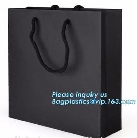 Factory Price Low Cost OEM Custom Printing Small Luxury Gift Carrier White Paper Shopping Bag,Gift Paper Bags With PP Ro