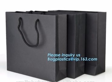 Factory Price Low Cost OEM Custom Printing Small Luxury Gift Carrier White Paper Shopping Bag,Gift Paper Bags With PP Ro
