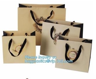 everyday kraft shopping bags with twisted handle,Durable Folding Pink Cute Happy Birthday Paper Gift Bag, BAGEASE PACKAG