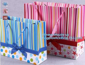 recycled white custom printing logo shopping paper bag,Wholesale custom luxury gift packing paper bags with handle PACKA