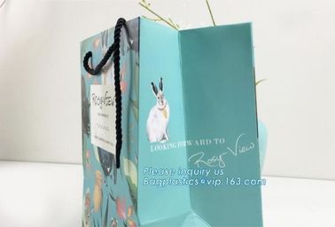 Exlcusive Custom made Paper bags TOP QUALITY with your logo,flower bag flowerpot fresh plant flower carrier bags can be