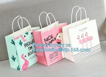 Luxury Personalized Printed Shopping Carrier Heavy Duty Reinforced Die Cut Handle Paper Gift Bag,carrier, handle bags,