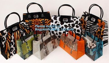 Wholesale Custom Logo Printed Glossy Art Paper Wine Bottle Bag, Folding Wine Carrier Bags,Top Sale Custom paper carry ba