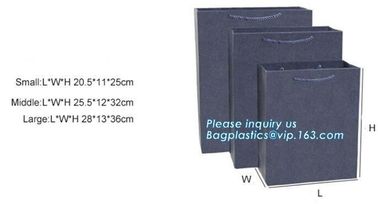 Luxury Black Card UV Hot Stamping Customized Logo Paper Carrier Bags Underware Jewelry Clothing, bagplastics, bagease