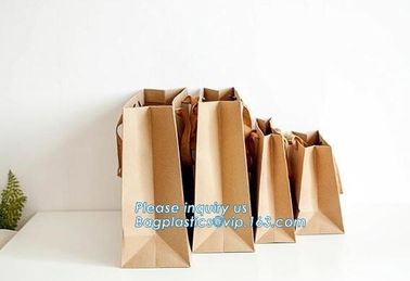 Custom printed white kraft paper shopping gift bag with handle paper carrier bag,jewelry paper bag/fashion luxury gift p