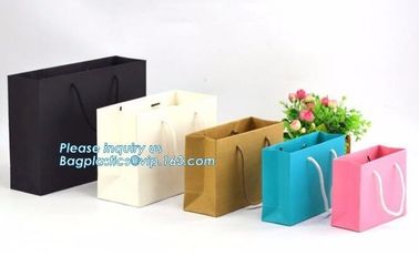 latest style high grade printe paper carrier packaging bag with customized logo,Food packaging Recyclable Take Away Pape