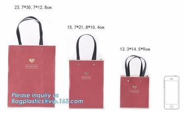 recycled custom printing logo shopping pack paper bag,Customized food paper bags for retail store,Packaging bag for Ever