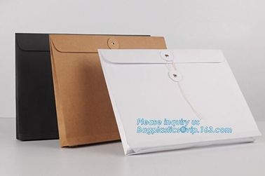 custom made any size kraft paper shipping envelope manufacturer,Classic style a3 a4 a7 gold brown shipping kraft paper e