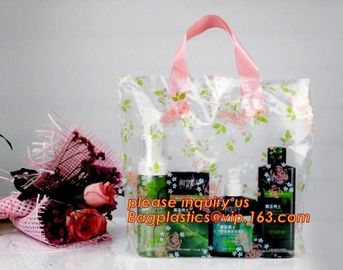 eco-friendly biodegradable compostable Soft Loop Handle Shopping Garment Recycle Pe Bag,Handle Plastic Bag OEM Plastic B