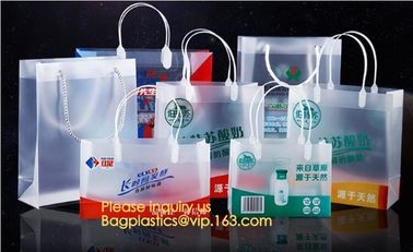 China Custom Design Logo Biodegradable Shopping Gift Soft loop Handle Plastic Bag,Loop handles Plastic Shopping Bag