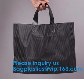 Eco Friendly Green Pack Solf Loop Plastic Bags/ Cheap Flexiloop Bags/ Soft Loop Handle Biodegradable Bags