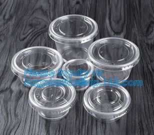 1oz 2oz 5oz 8oz 9oz short glasses small clear disposable plastic sauce cup,Eco-freindly disposable 55ml 2oz biodegradabl