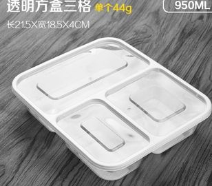 28oz Rectangular single-use Salad box manufacturer,Eco-friendly OPS Transparent Plastic Salad Container Wedding Disposab