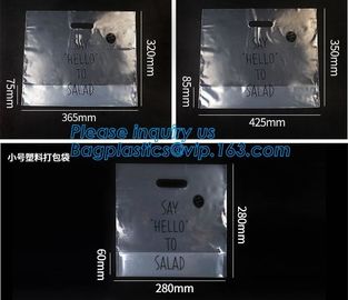 fast food bags, Food grade bakery bread plastic poly bag custom printed opp plastic bag factory manufacture, bagplastics