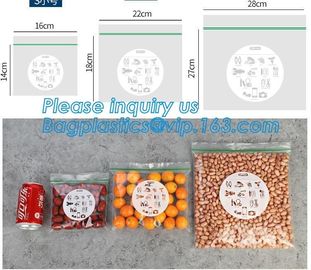 Custom Printed Plastic Bag Factory Manufacture Food Grade Bakery Bread Opp Plastic Poly Bag,Top Pocket Poly Bags Gift Pl