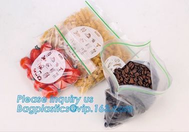 Custom Printed Plastic Bag Factory Manufacture Food Grade Bakery Bread Opp Plastic Poly Bag,Top Pocket Poly Bags Gift Pl